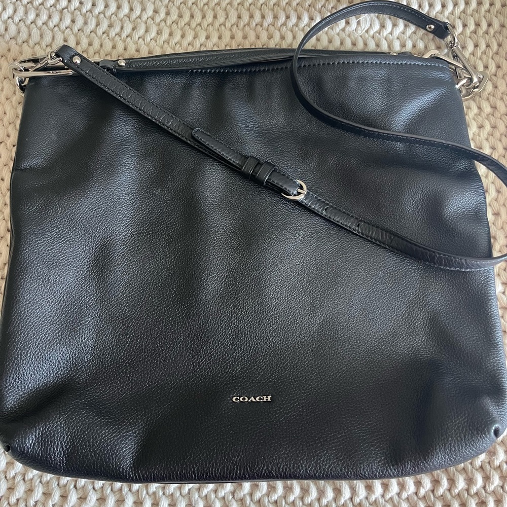 Coach Madison leather Hobo black bag